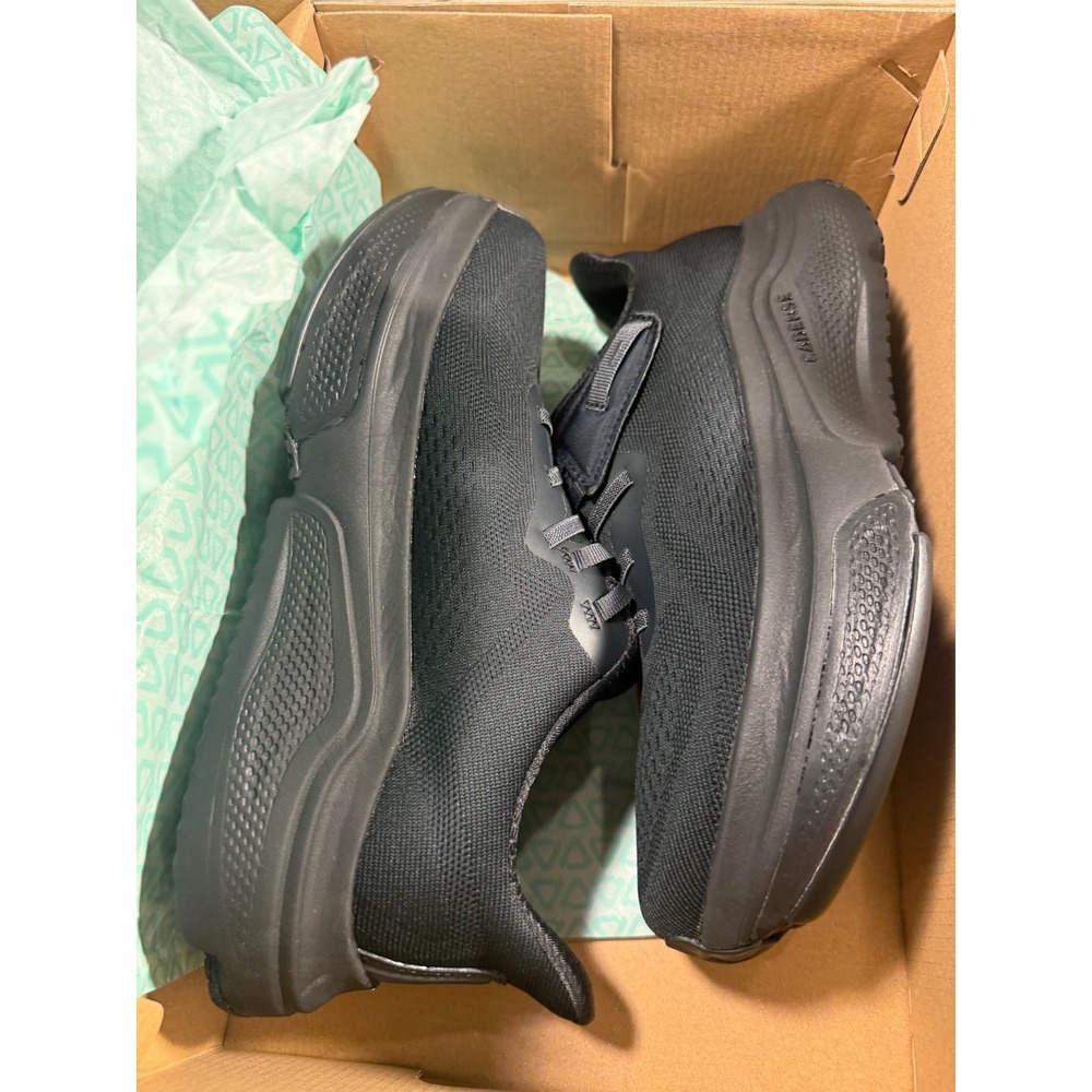 Cadense Original Adaptive Sneakers Womens 9 All Black SHORWR9ABK Running Shoes - Picture 6 of 7